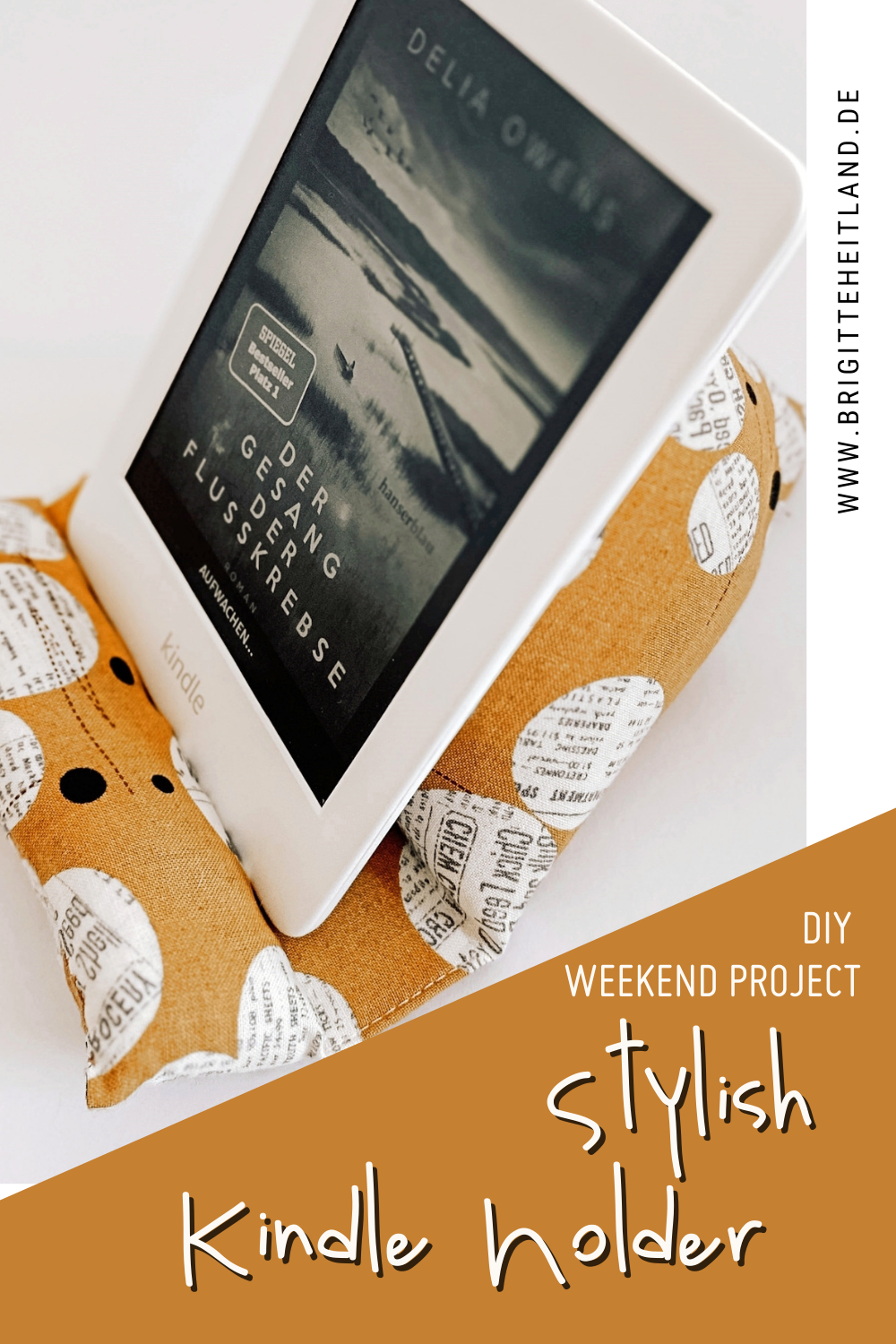 How to Sew a Kindle Holder a Tutorial by Zen Chic