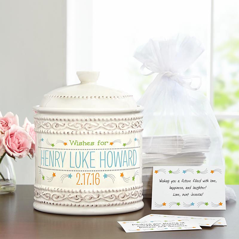 Baby naming wish jar