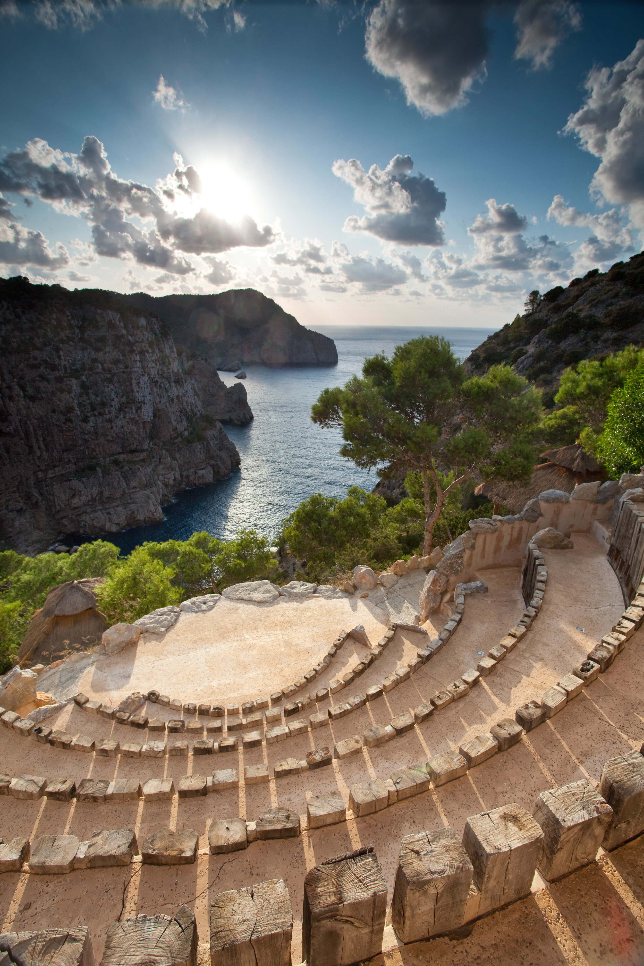 Wedding Venue Ampitheatre at Hacienda Na Xamena, Ibiza