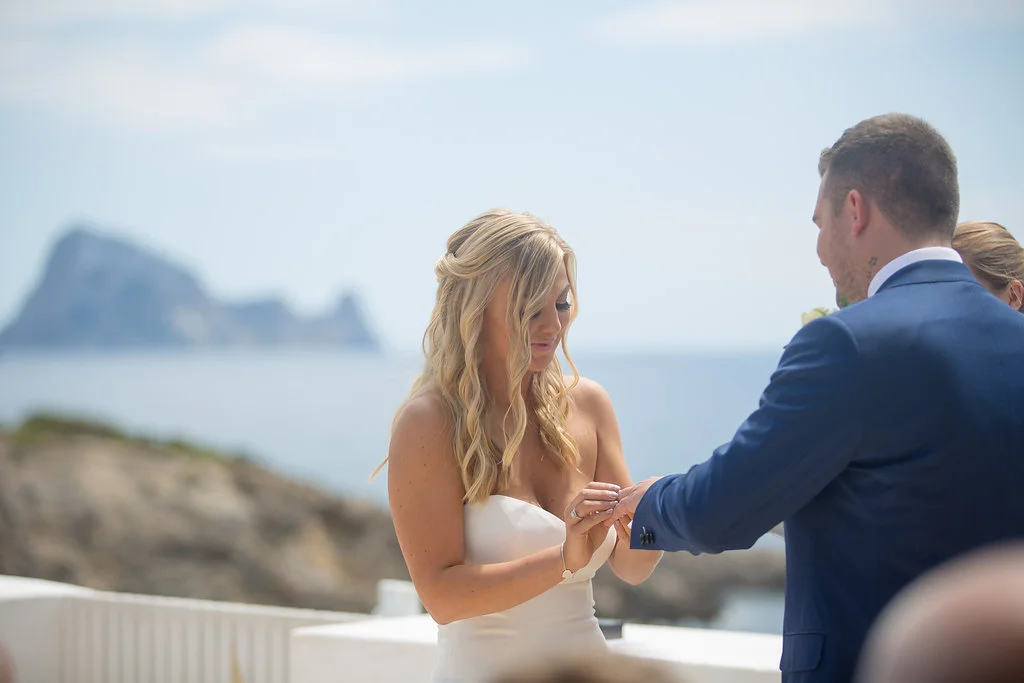 Wedding Ceremony at Elixir, Ibiza. Photography by Matt Morgan.