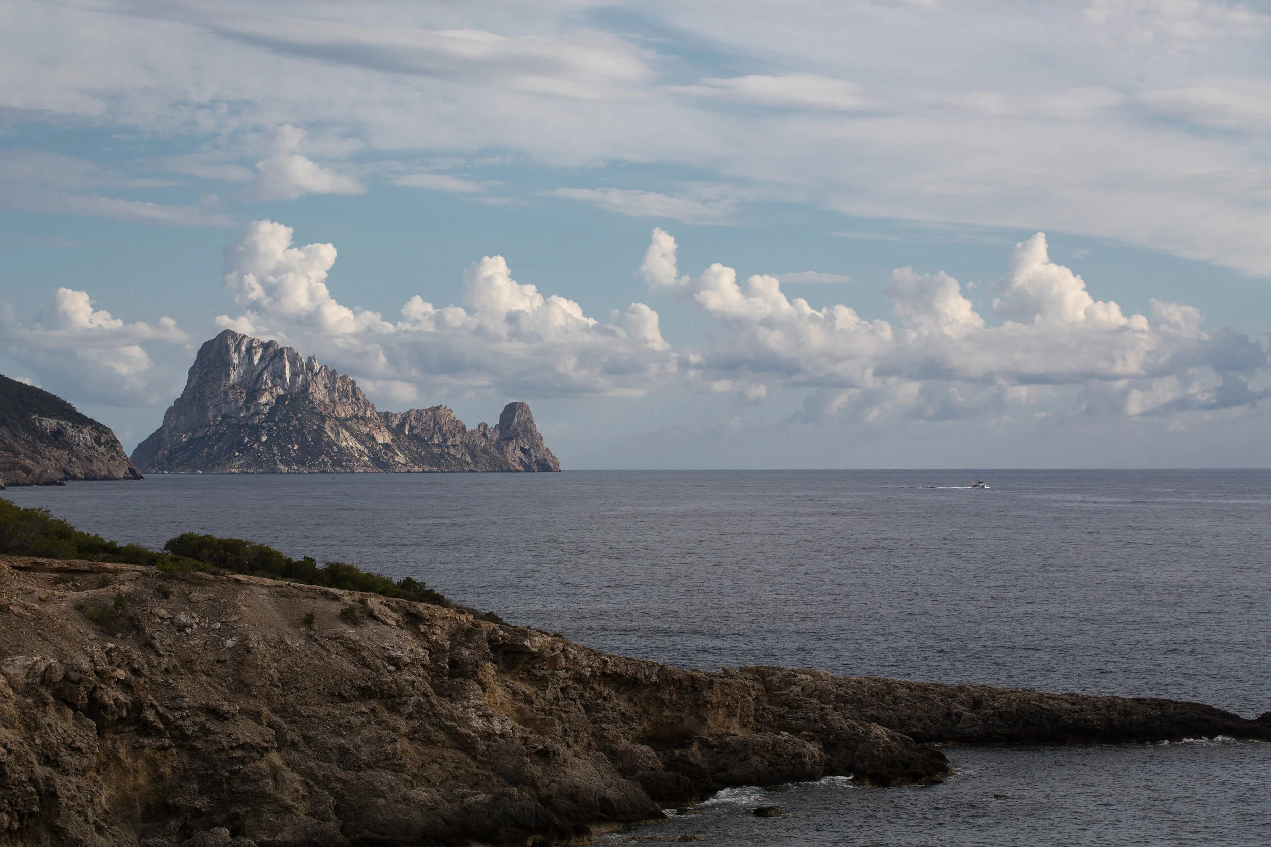 View of Es Vedra from Elixir, Ibiza. Photo by Matt Morgan.