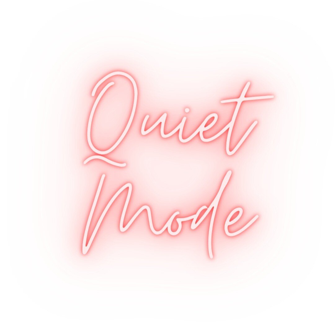 Quiet Mode: Activated. 

This account is going to be quiet from now on (at least until I find more balance with the way I use social media), so that I can fully concentrate on the most important part of my job - writing scripts, creating ideas, resea