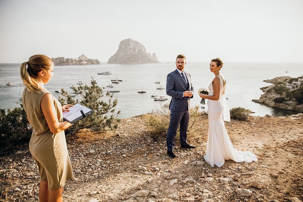 Is there a more iconic Ibiza viewpoint than this?! ✨⁠
⁠
You can say your &quot;I do's&quot; here, renew your vows or have a blessing for your little one. It never disappoints. 🤍⁠
⁠
(Tag someone to drop a heavy hint, or DM me for details and availabi