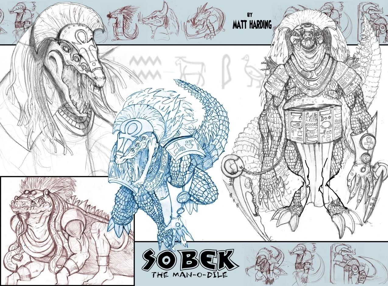 Sobek Concept Art