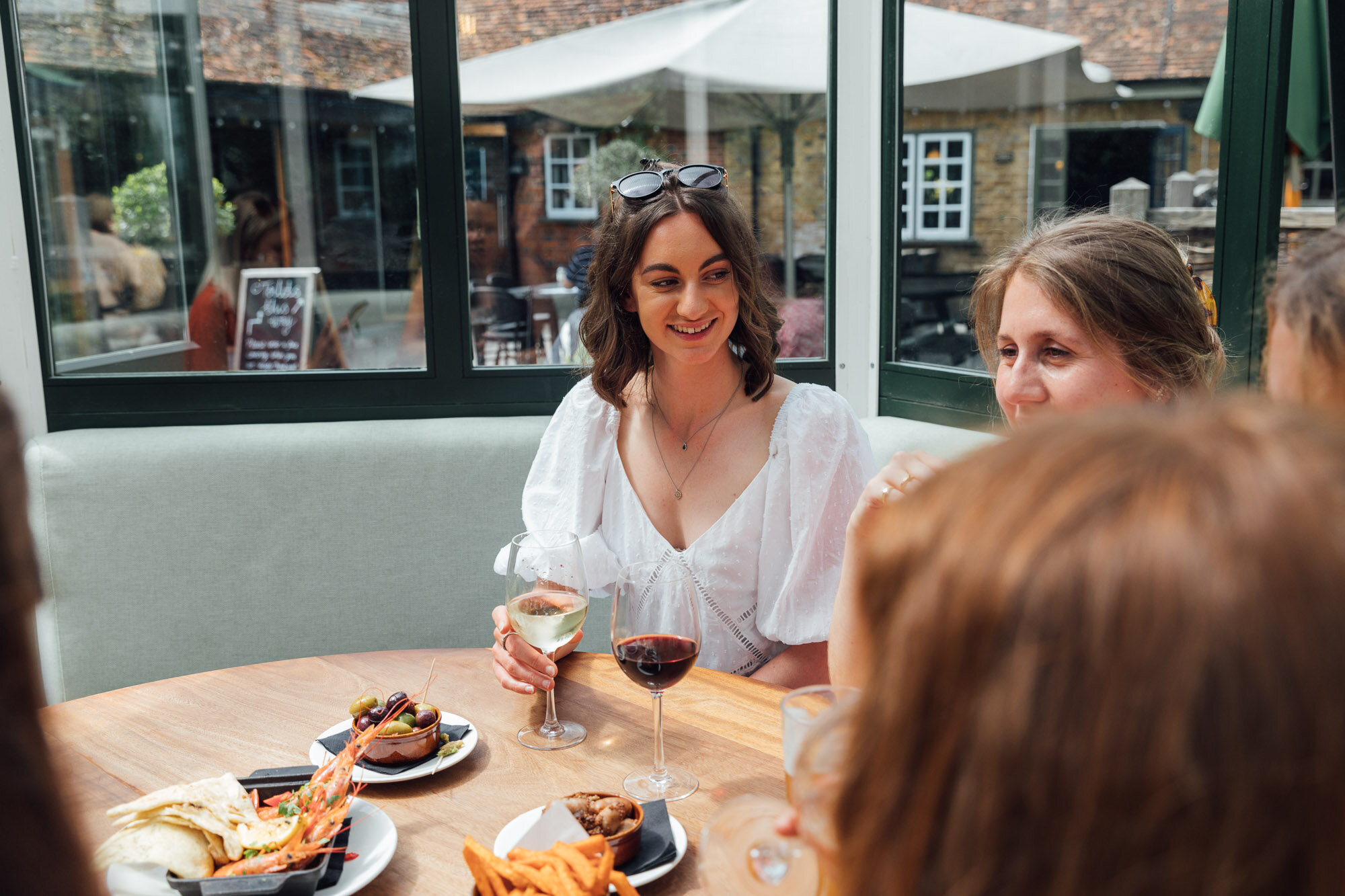 Drinks and Nibbles in the OakPods at The Navigation Inn.jpg