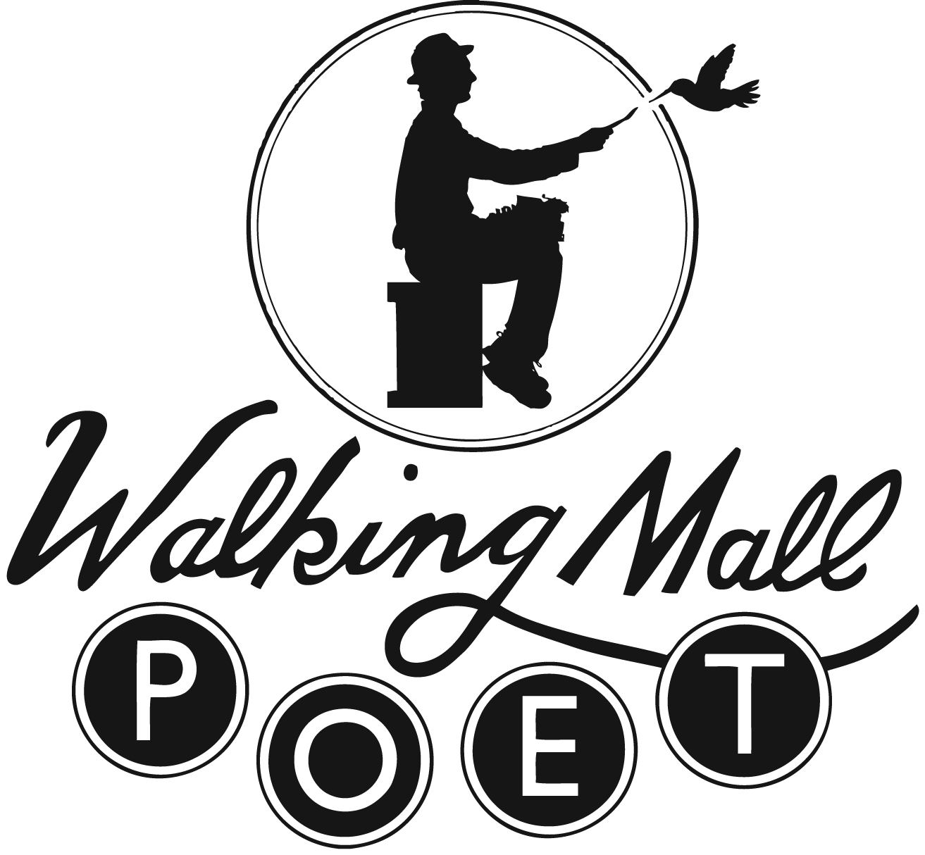 Walking Mall Poet