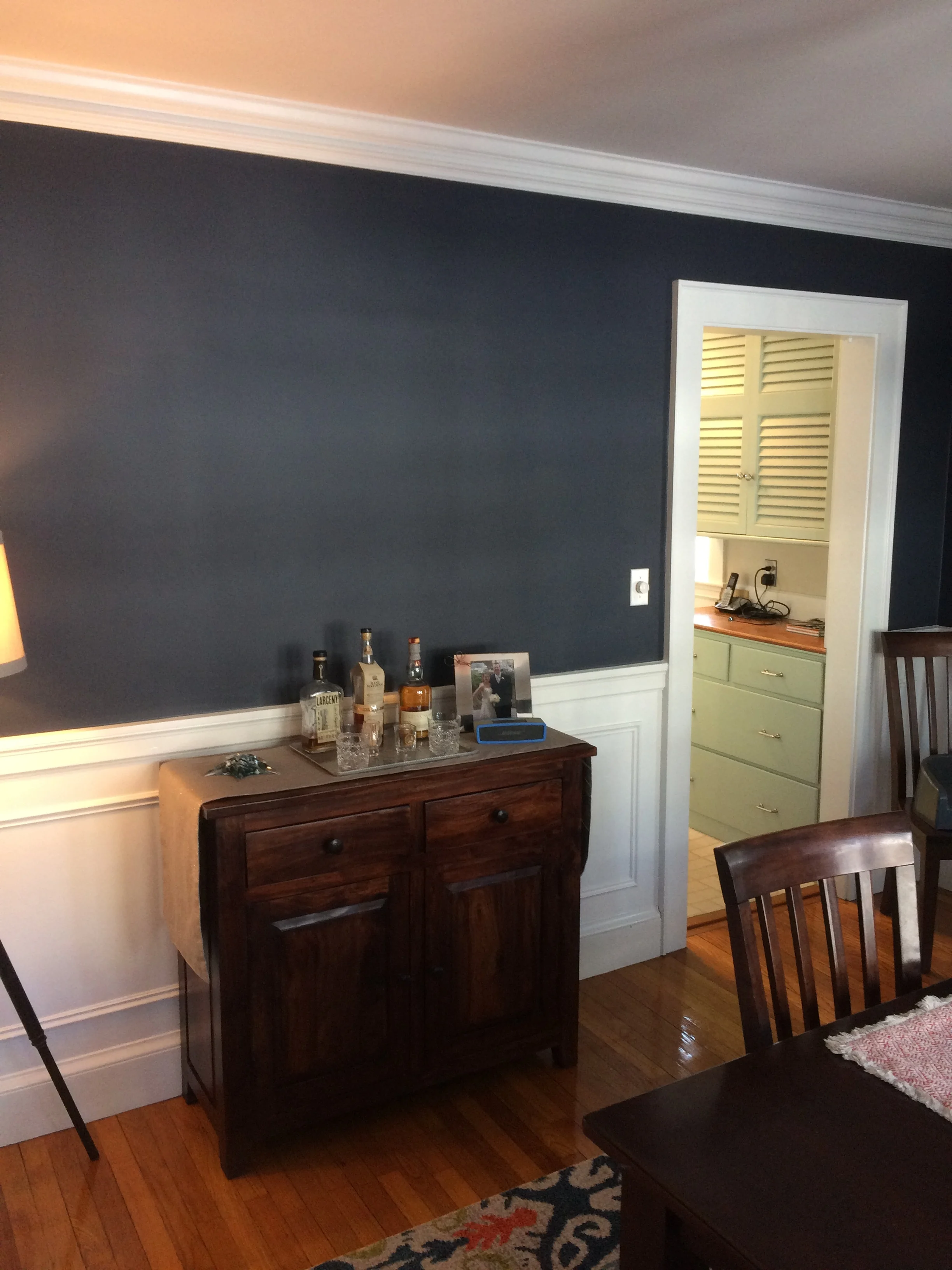 BEFORE - DINING ROOM VIEW 