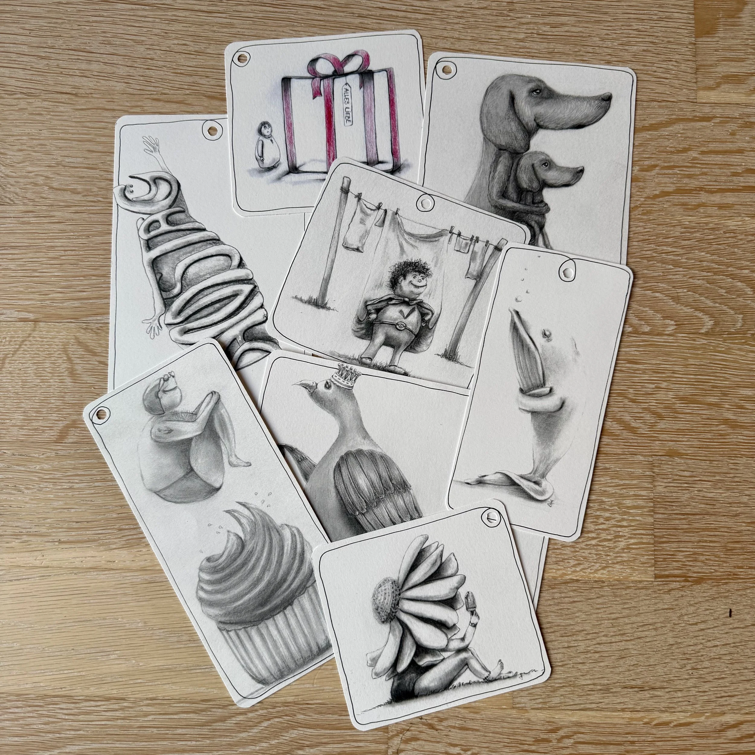 Geschenkeanhänger Set