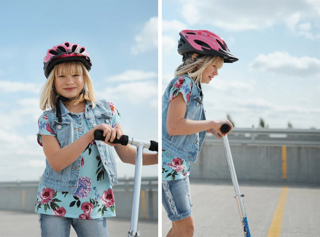 Claire scooter off.jpg