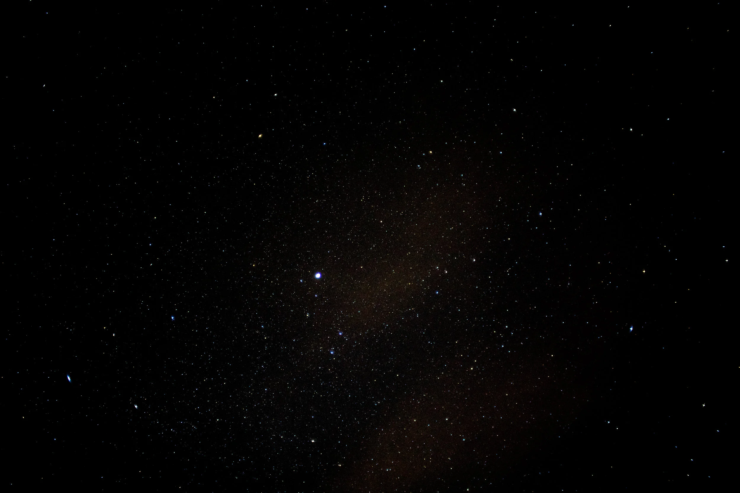 The night sky in Orange, Connecticut.