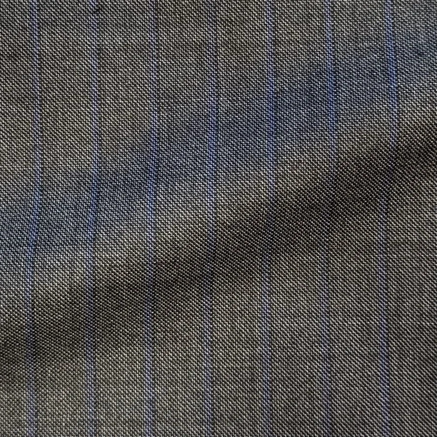Charcoal w/ Blue Stripe