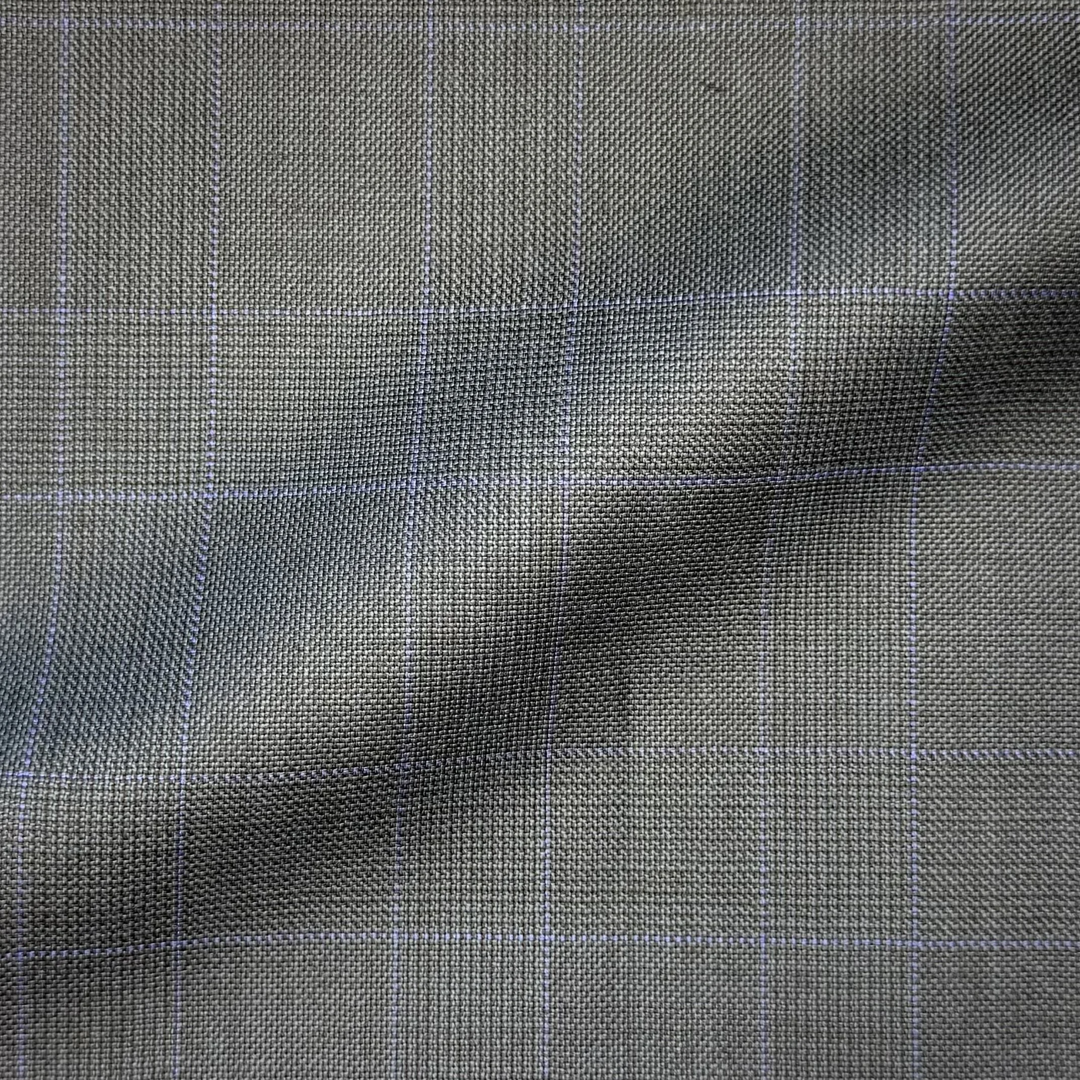 Blue & Light Blue Glen Check
