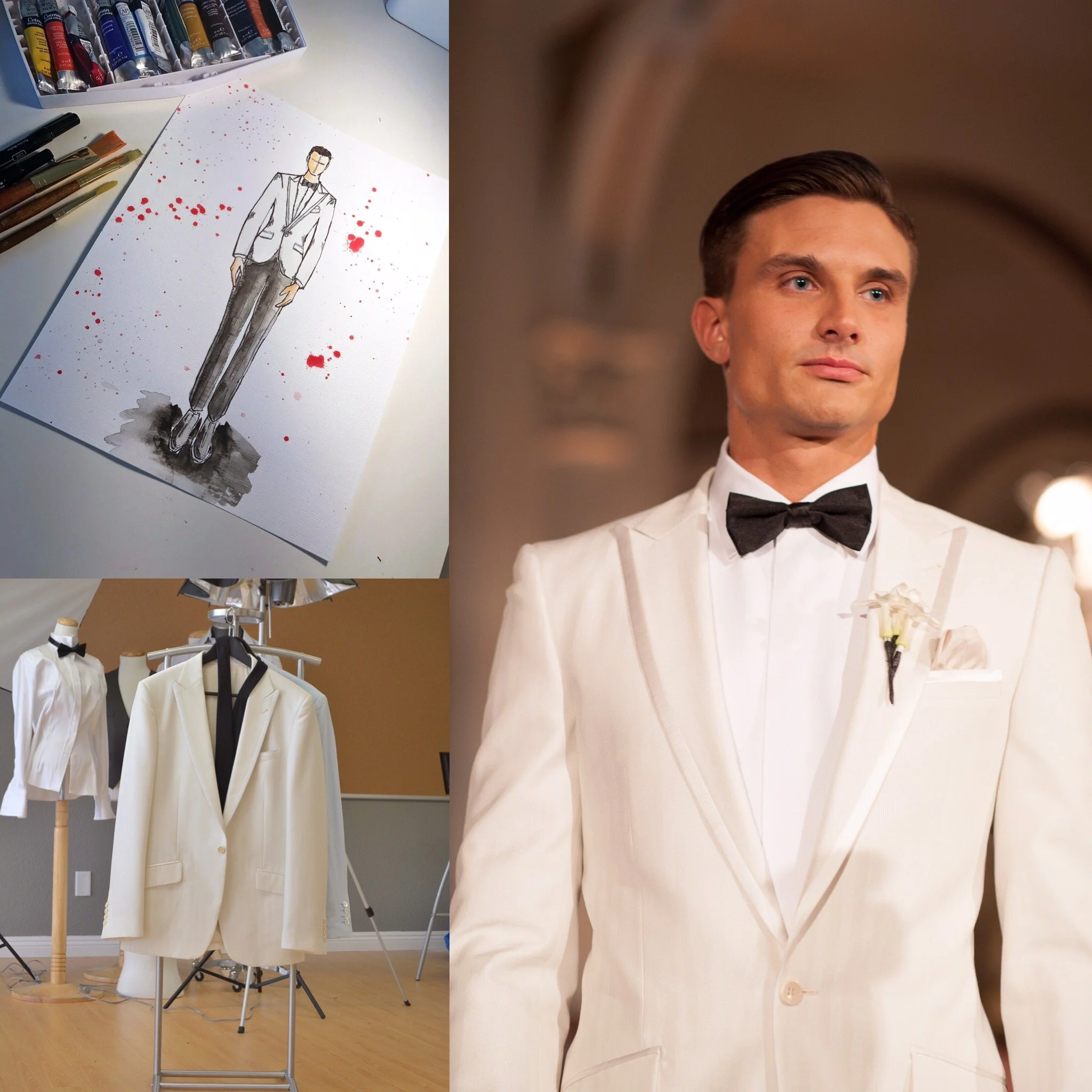 The Modern Ivory Bespoke Dinner Jacket