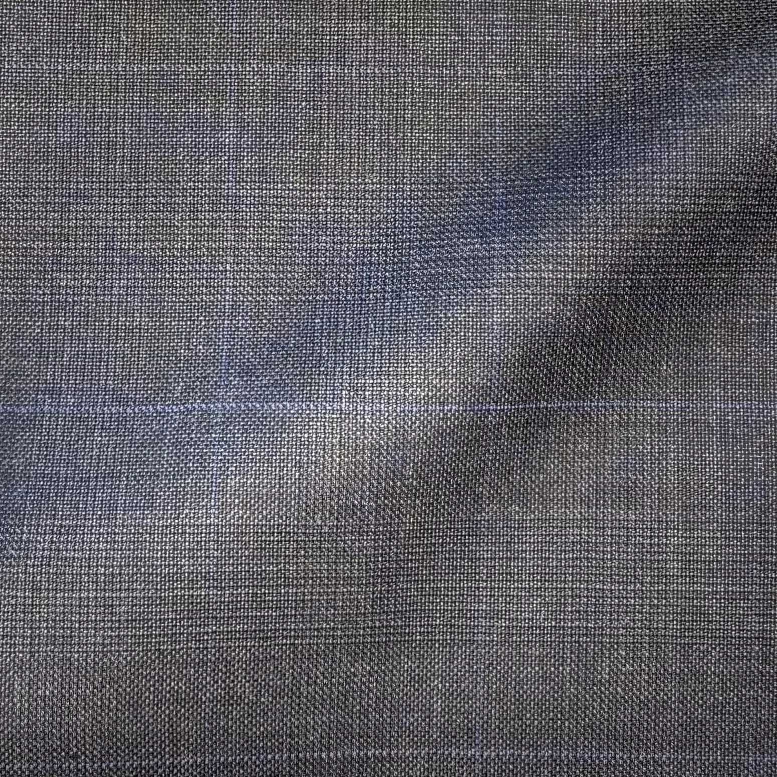 Blue Check w/ Blue Windowpane