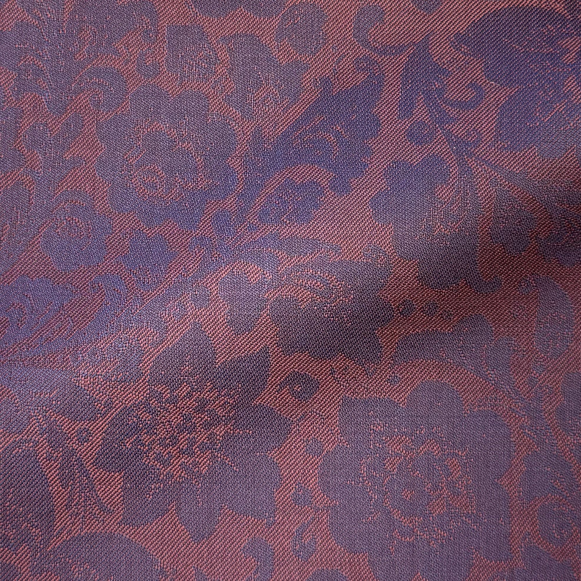 Mauve Floral Jacquard