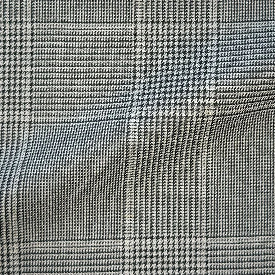 Silver Large Glen Check