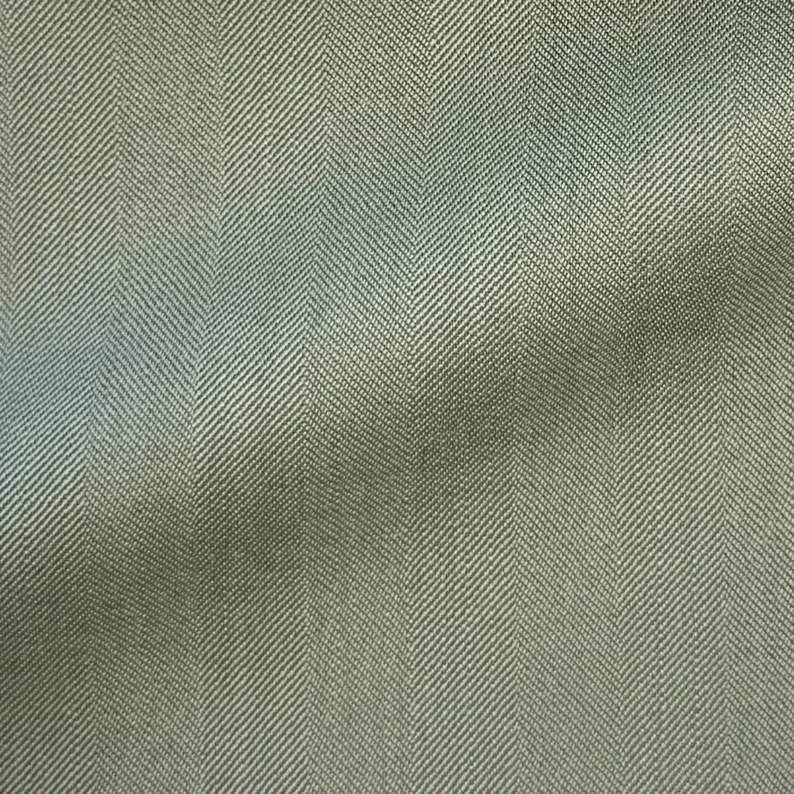 Sage Green Herringbone Stripe