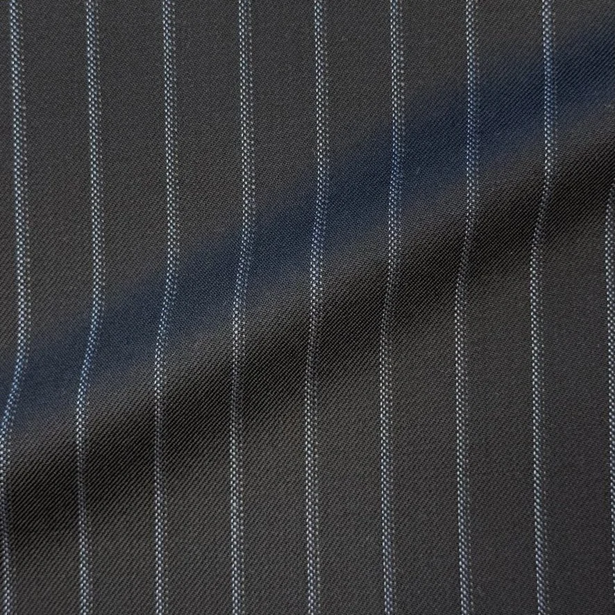 Black w/ Blue Complex Stripe