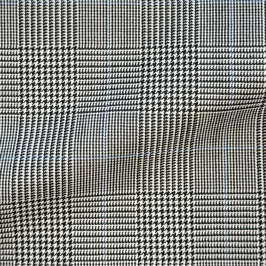 Silver Glen Check w/ Blue Windowpane
