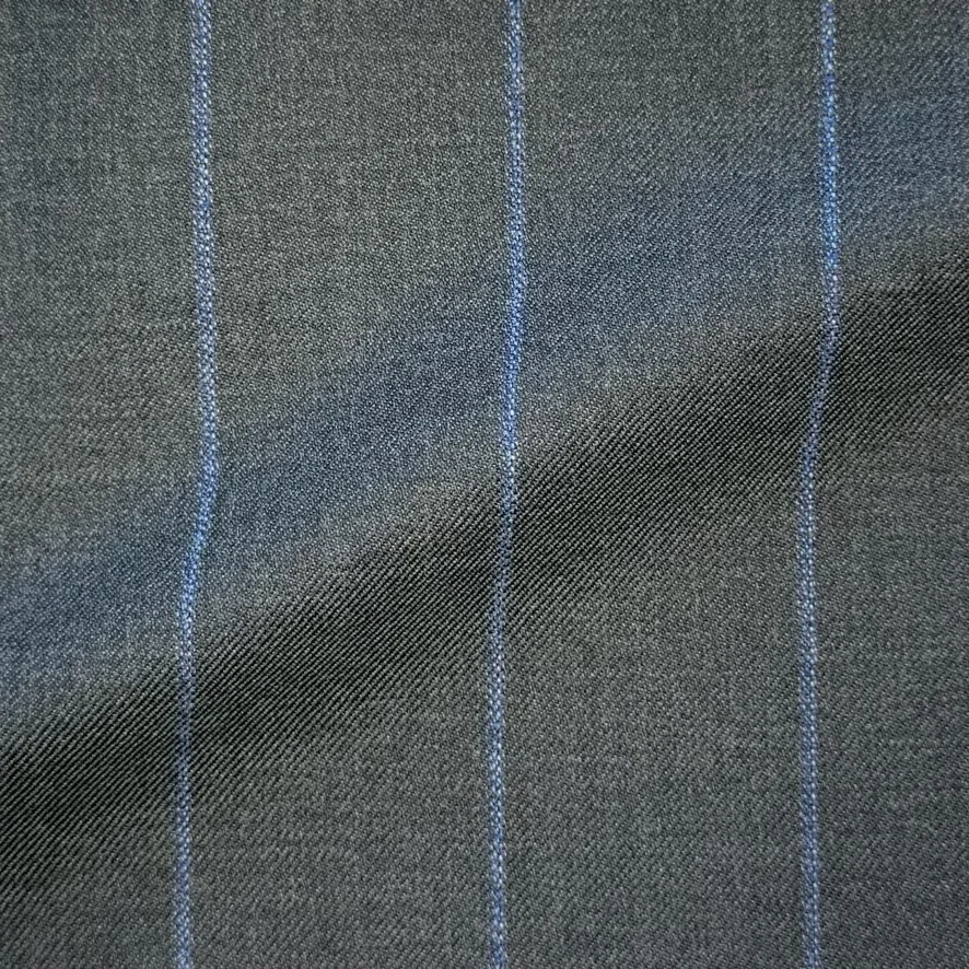 Charcoal w/ Blue Stripe