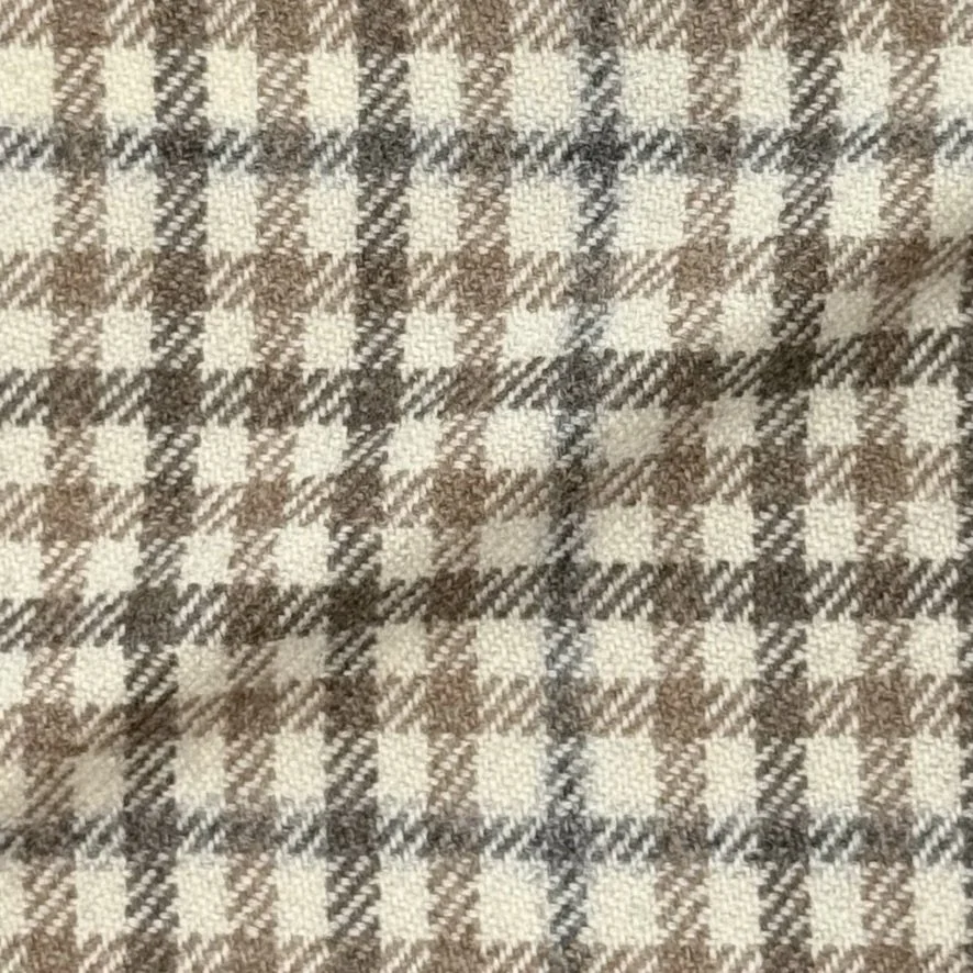Tan, Brown & Gray Check