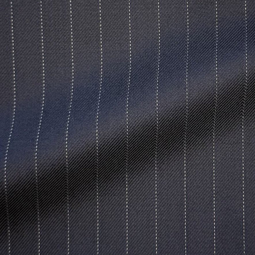 Navy Pinstripe