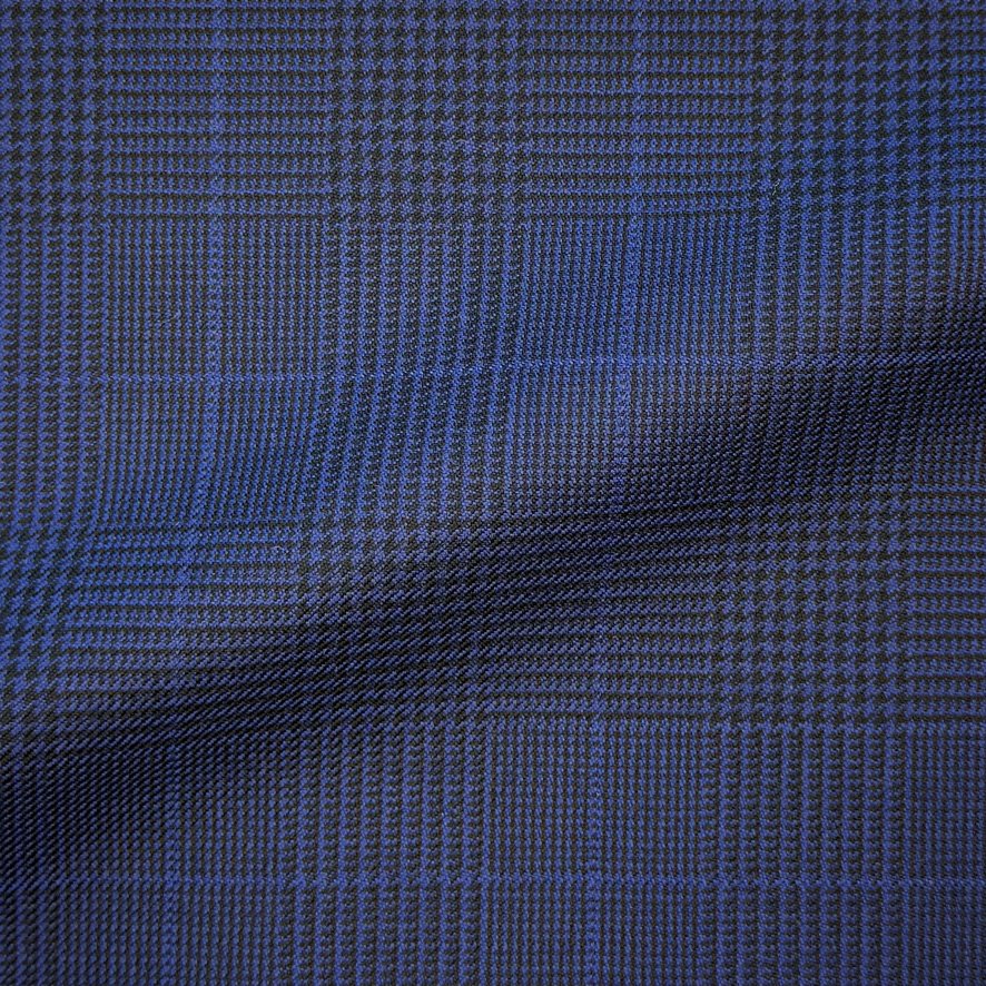 Navy Glen Check w/ Blue Windowpane