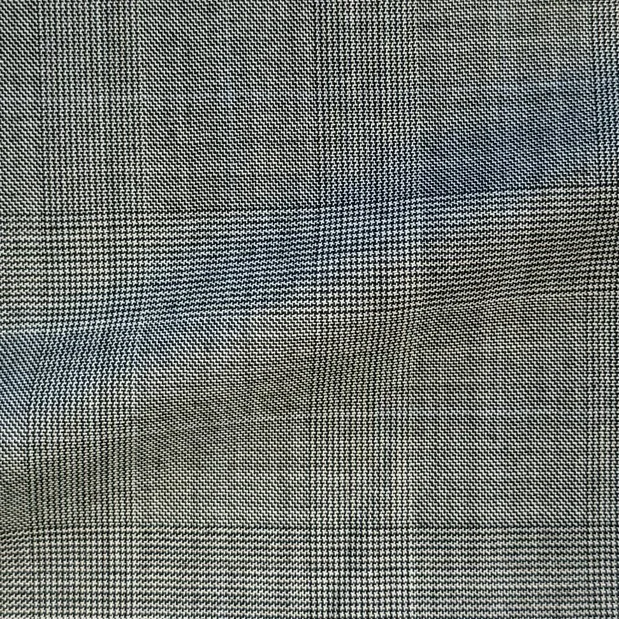Gray Glen Check w/ Blue Windowpane