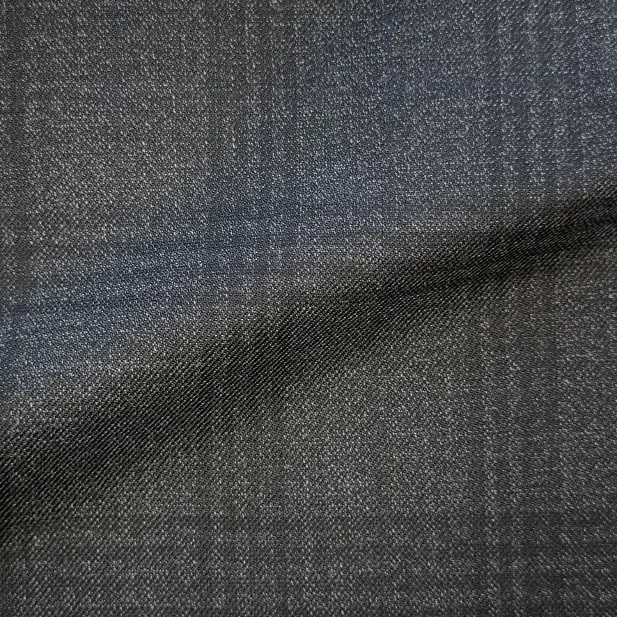 Charcoal Check w/ Blue Windowpane