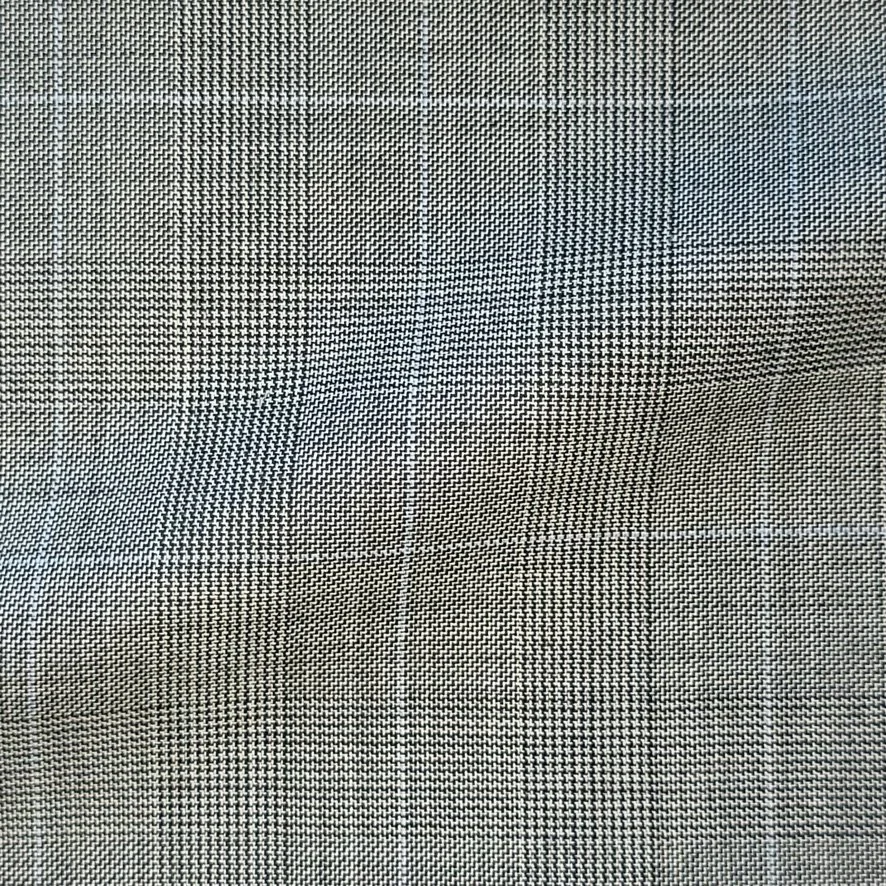 Silver Glen Check w/ Blue Windowpane