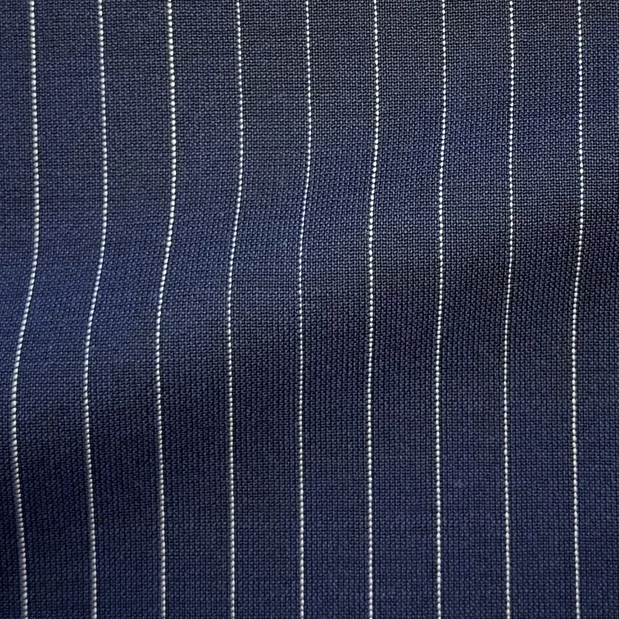 Navy Pinstripe