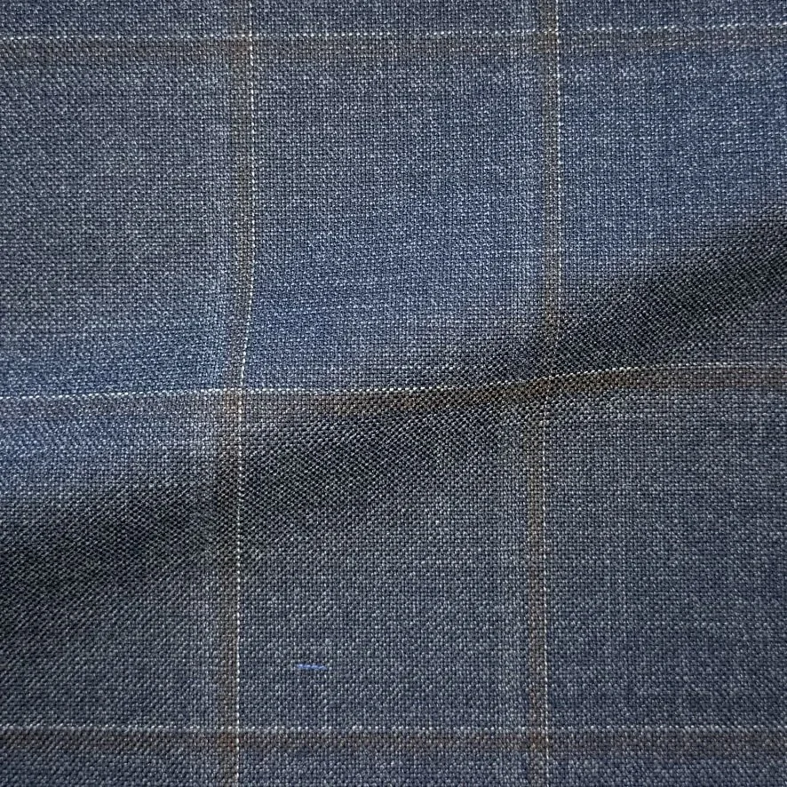 Navy w/ Red & White Windowpane