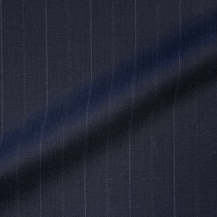 Navy Complex Pinstripe