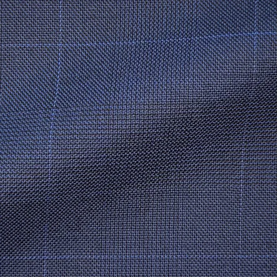 Blue w/ Blue Windowpane