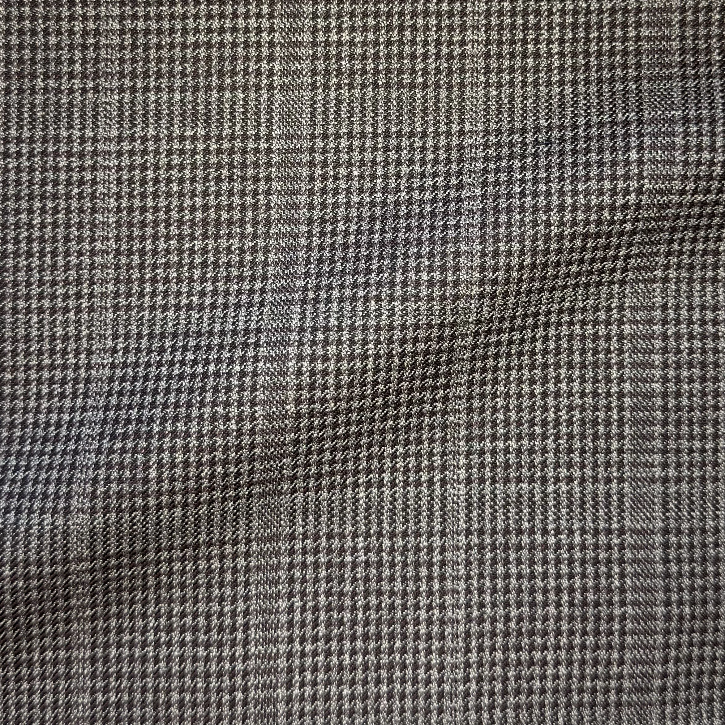 Gray Eggplant Puppytooth Check
