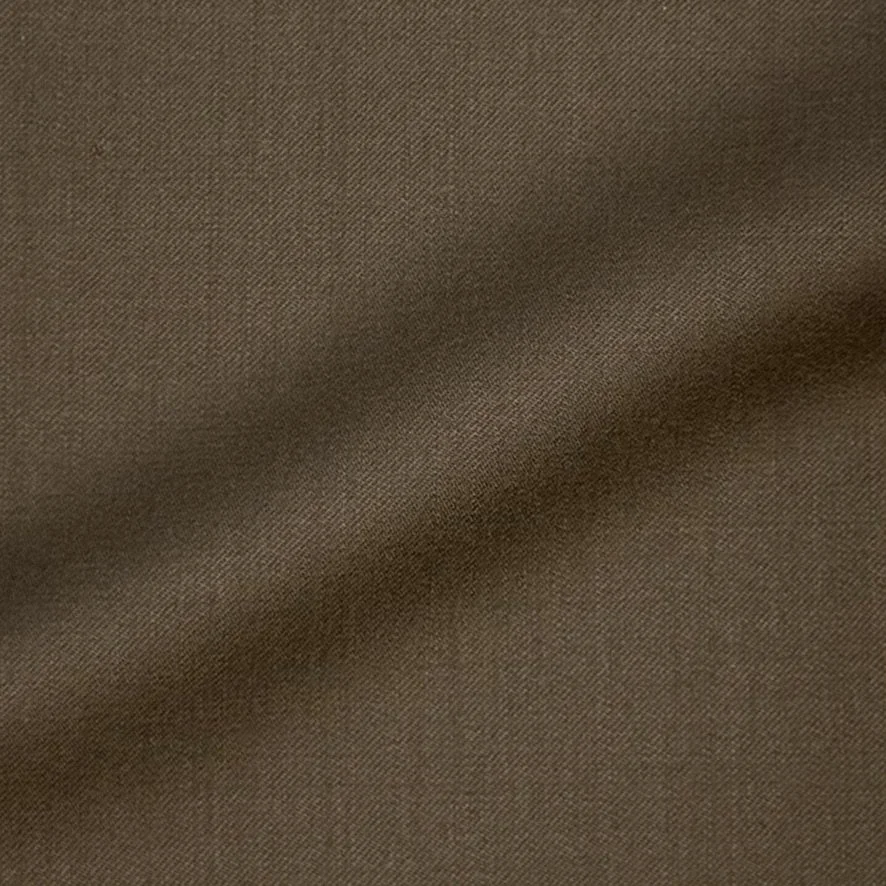 Chocolate Brown Gaberdine