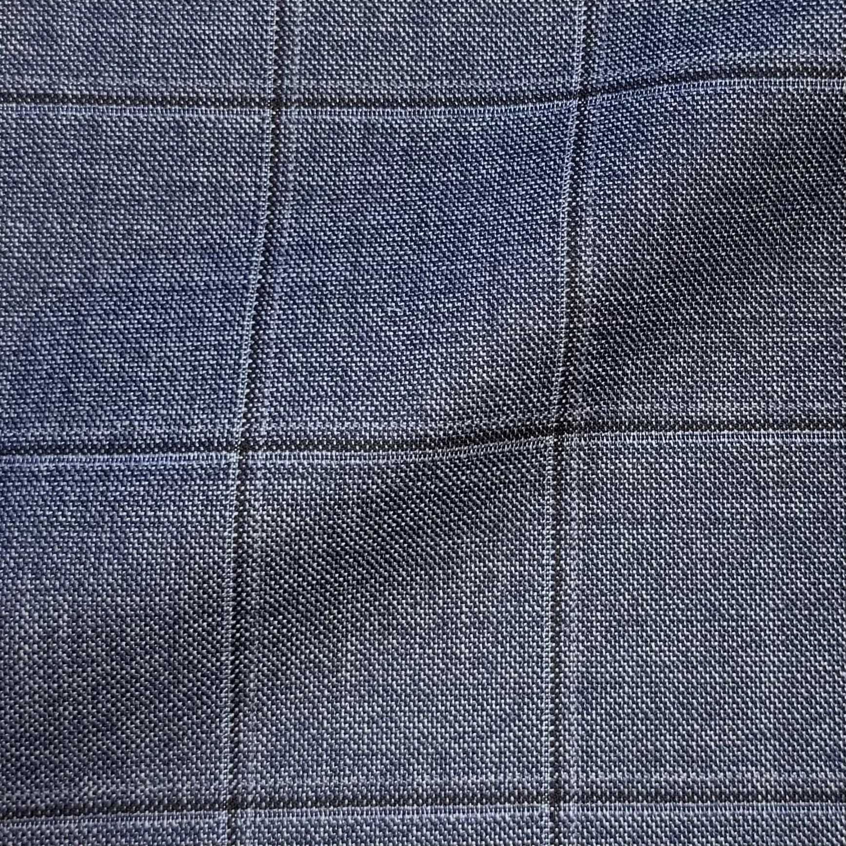 Steel Blue Windowpane