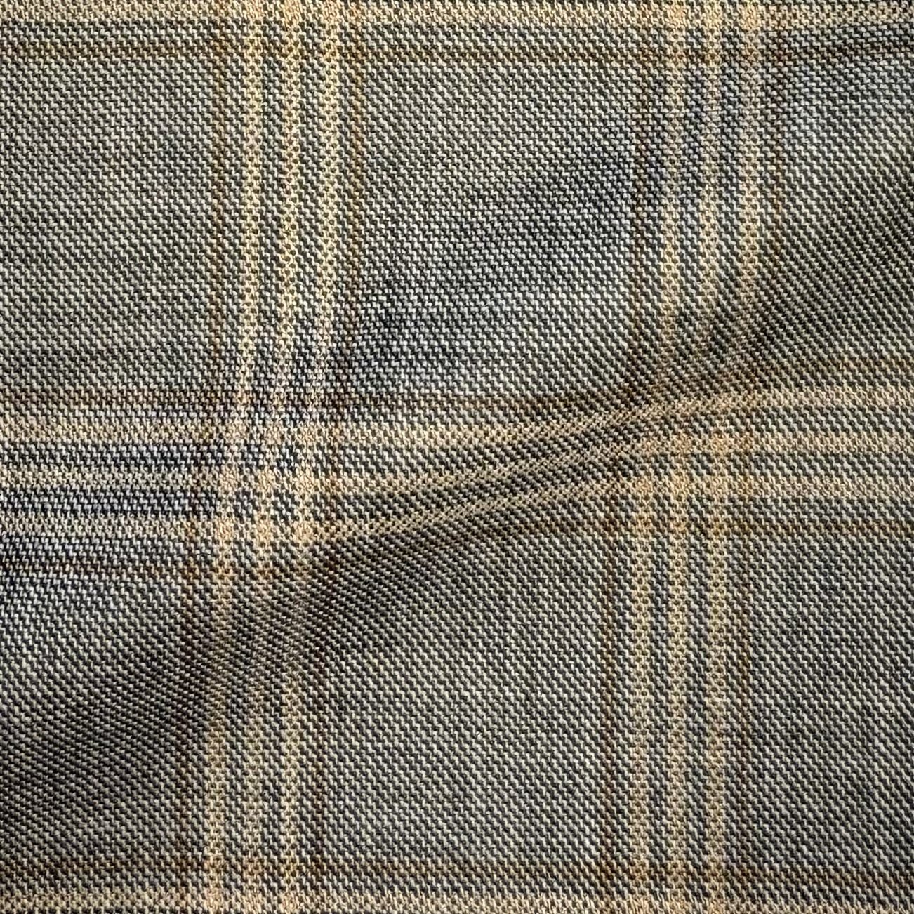 Gray & Brown Check