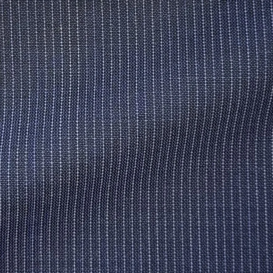 Navy Micro Pinstripe