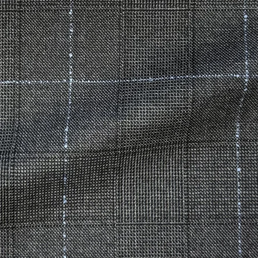 Gray Glen Check w/ Blue Windowpane