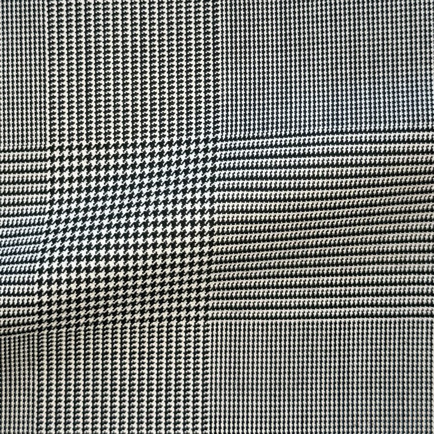 Silver Larger Glen Check