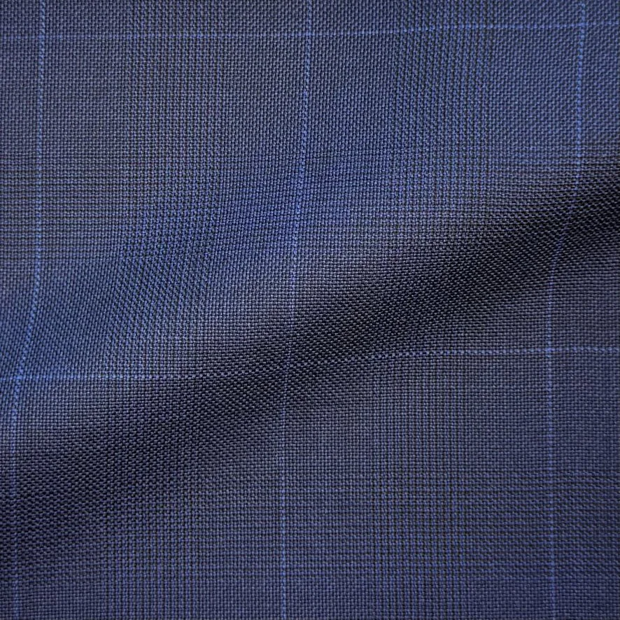 Blue Glen Check w/ Blue Windowpane