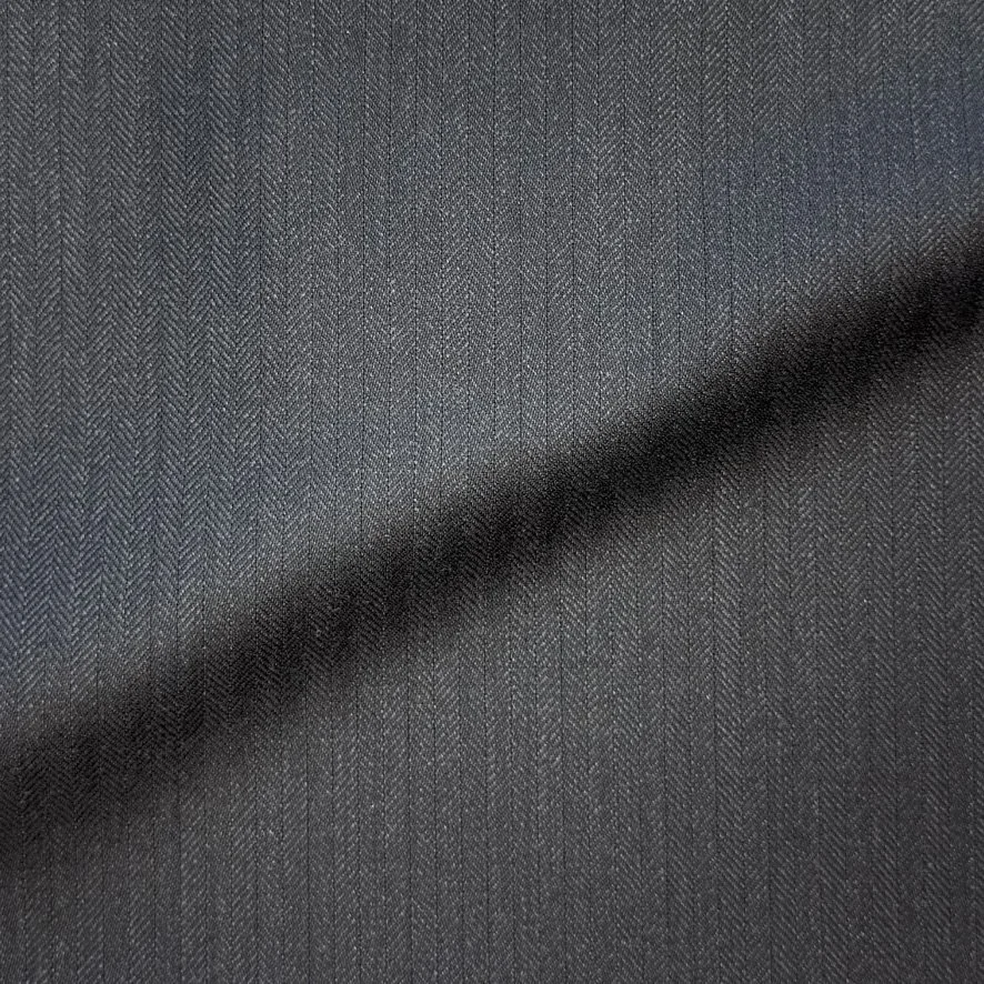 Charcoal Herringbone