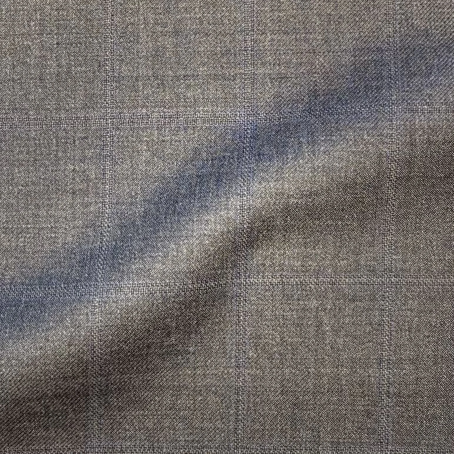 Gray w/ Blue Windowpane