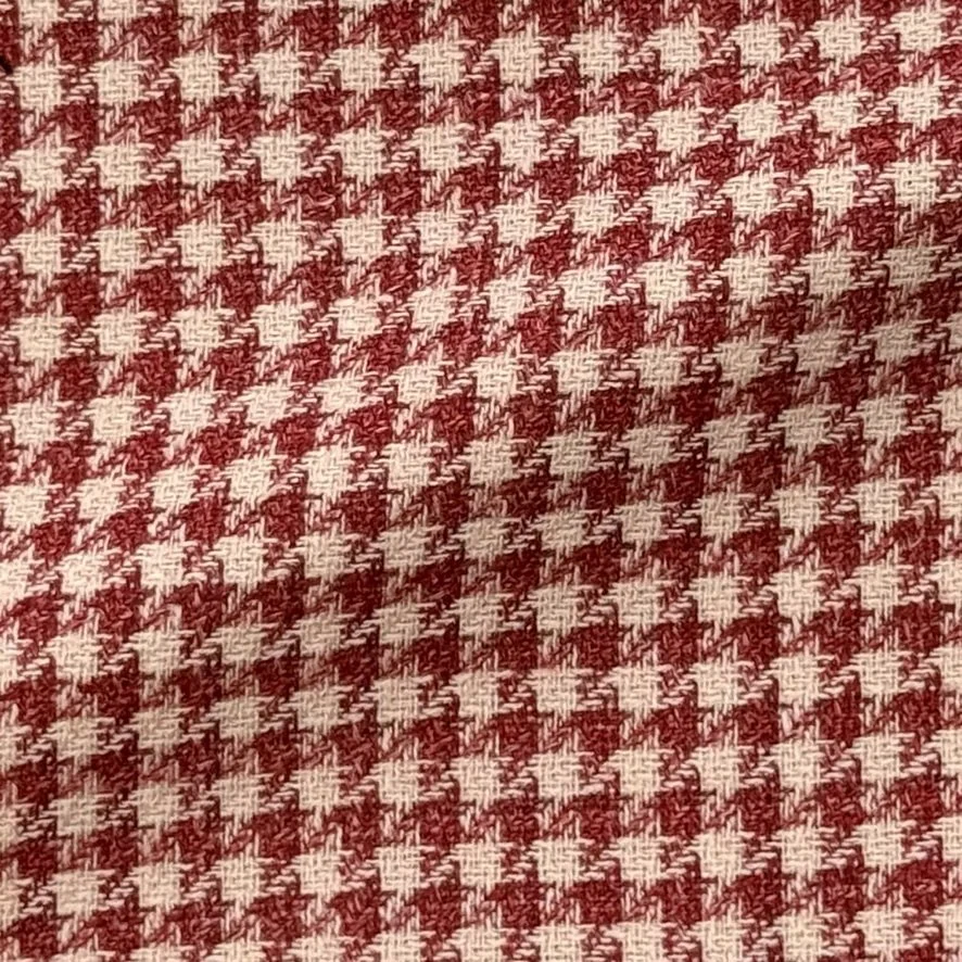 Red Houndstooth