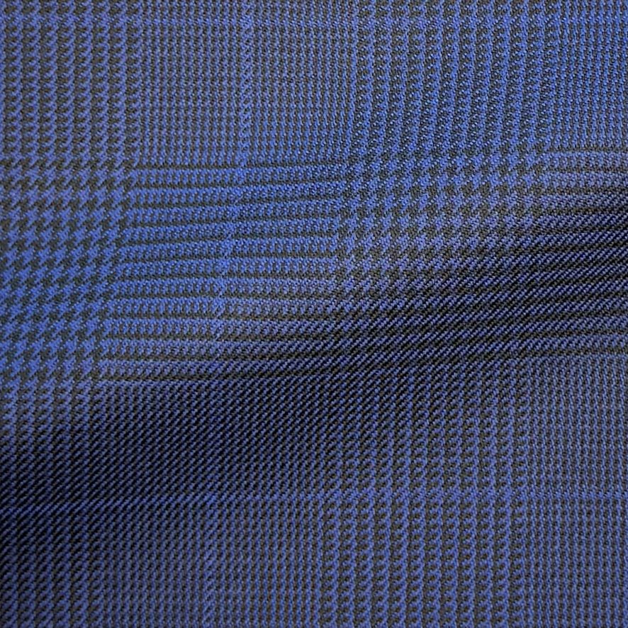 Blue Glen Check w/ Blue Windowpane