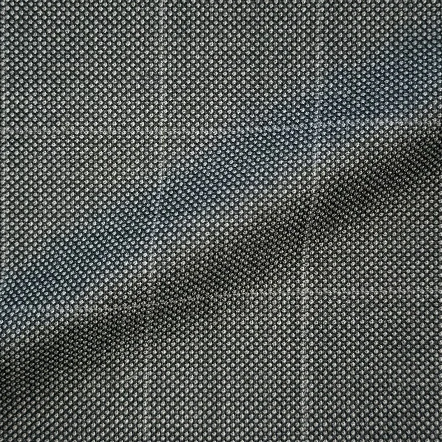 Charcoal Birdseye Check