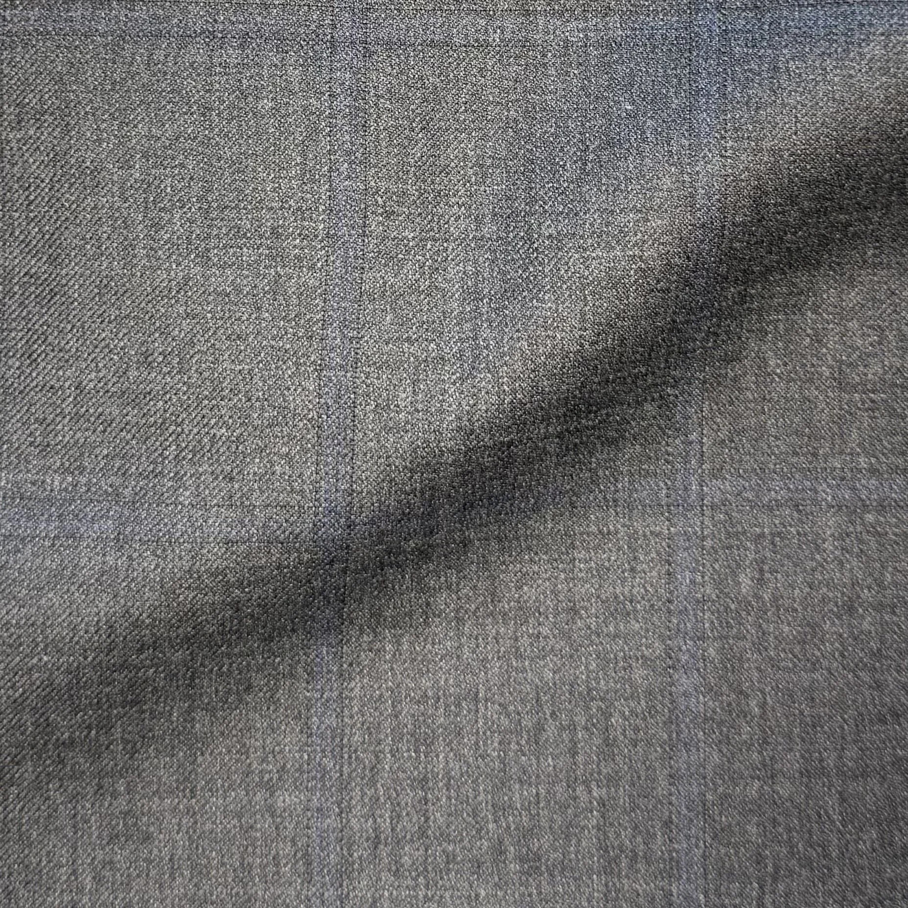 Gray w/ Blue Windowpane