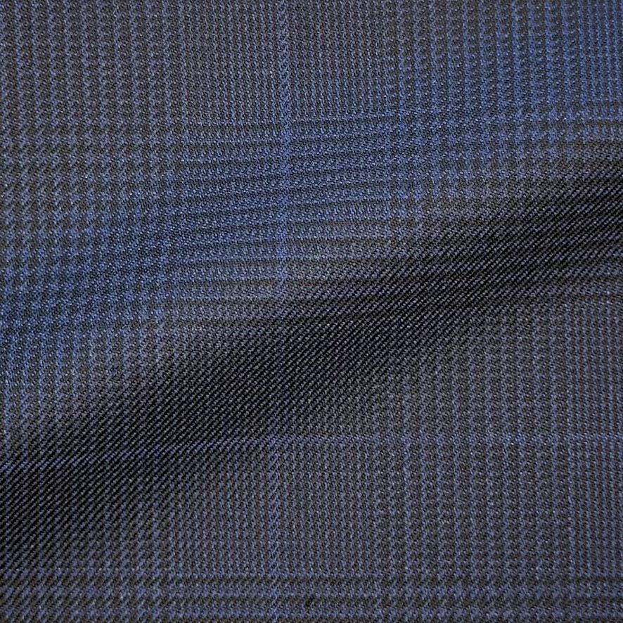 Blue Glen Check w/ Blue Windowpane