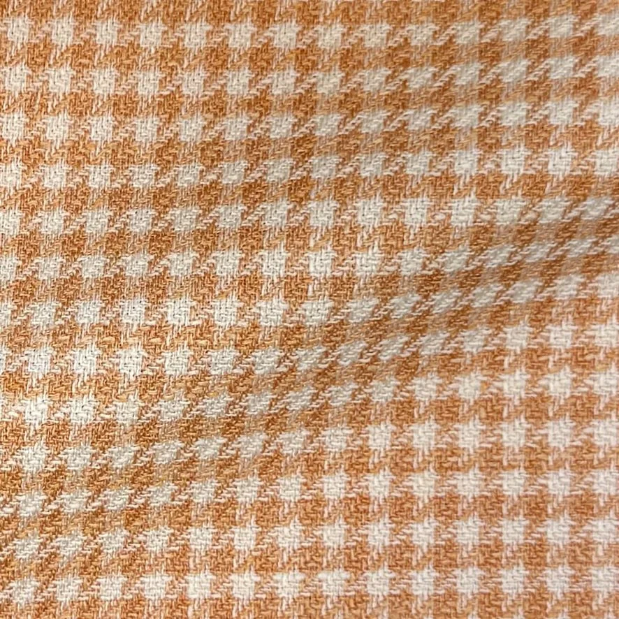 Orange Houndstooth